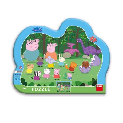 Puzzle cu rama - peppa pig (25 piese)