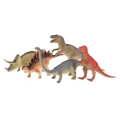 Set 5 figurine Dinozauri Animal World Keycraft TT34923A BBJTT34923A_Initiala