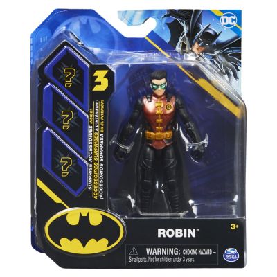 FIGURINA ROBIN ARTICULATA 10CM CU 3 ACCESORII SURPRIZA VIV6055946_20138133