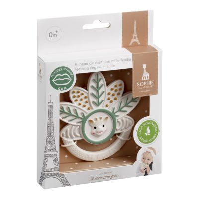Vulli Inel de dentitie multitexturat Frunza DNB010501