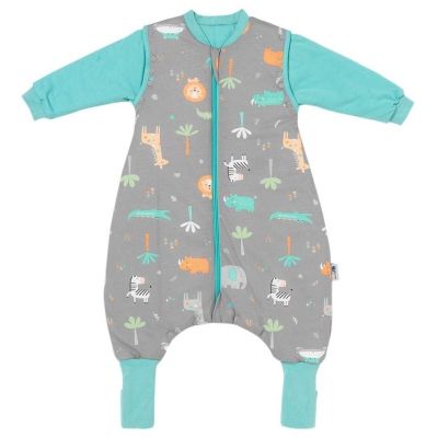 Sac de dormit cu picioruse si maneca lunga detasabila Safari 80 cm + manseta 2.5 Tog BBXEU921-25FSN