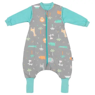 Sac de dormit cu picioruse si maneca lunga detasabila Safari 80 cm + manseta 2.5 Tog BBXEU921-25FSN