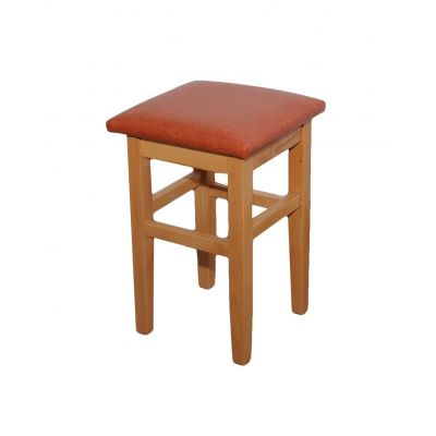 Taburete bucatarie, lemn masiv de fag, tapiterie piele ecologica, cires drm10011