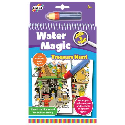 Water magic: carte de colorat vanatoarea de comori
