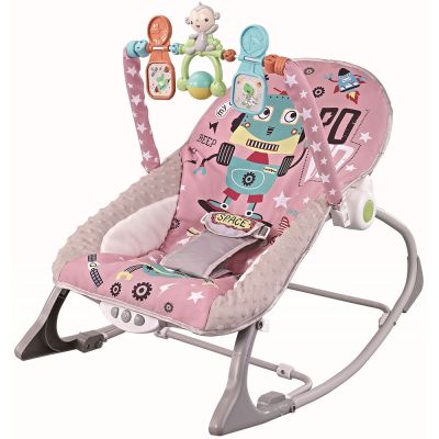 Scaunel balansoar chipolino baby spa pink hubshebs02303pi