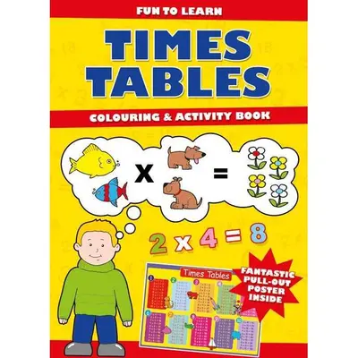 Carte de activitati Tabla Inmultirii Alligator AB1536TTBK BBJAB1536TTBK_Initiala