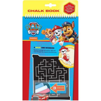 Carte de activitati cu creta Paw Patrol Chalk Book Alligator AB3296PWCH BBJAB3296PWCH_Initiala