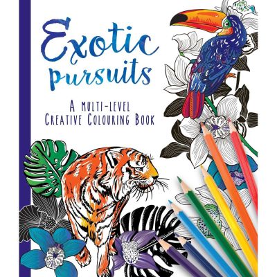 Carte de colorat Multi Level Exotic Pursuits Alligator AB3414MLECB BBJAB3414MLECB_Initiala