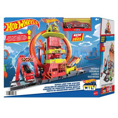 HOT WHEELS STATIA DE POMPIERI SUPER LOOP VIVMTHKX41