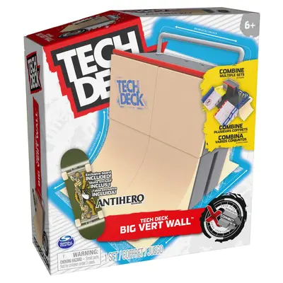 TECH DECK PACHET XCONNECT FINGERBOARD BIG VERT WALL VIV6061840_20139395