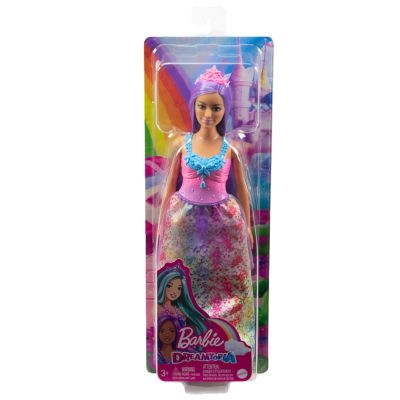 BARBIE DREAMTOPIA PAPUSA PRINTESA CU PAR MOV VIVMTHGR13_HGR17