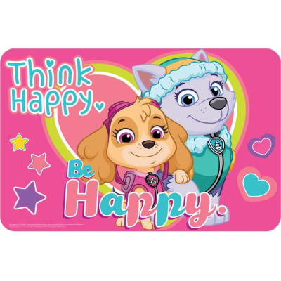 Napron Paw Patrol Skye and Everest Think Happy SunCity ARJ035297 BBJARJ035297_Roz