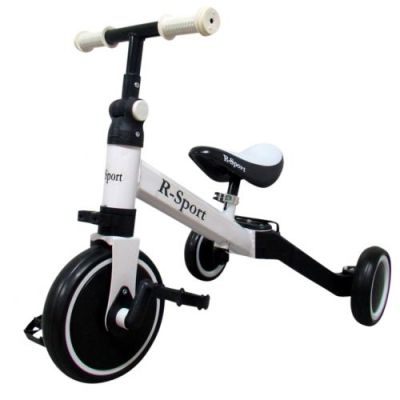 Bicicleta multifunctionala 4 in 1 cu pedale detasabile p8 r-sport - alb edeedip8alb
