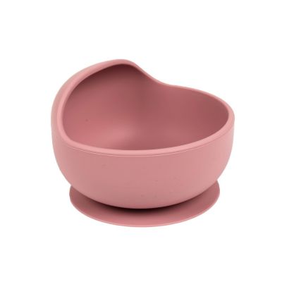 Bol din silicon cu ventuza roz SeviBebe BBKSEV_508-150