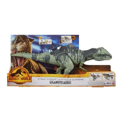 JURASSIC WORLD STRIKE N ROAR DINOZAUR GIGANOTOSAURUS VIVMTGYC94