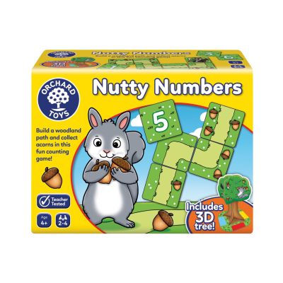 Joc educativ cu numere veveritele nutty numbers or121