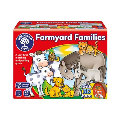 Joc educativ familii de la ferma farmyard families or117