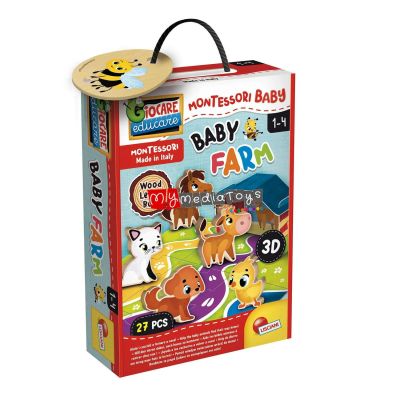 Joc montessori - distractie cu animalute