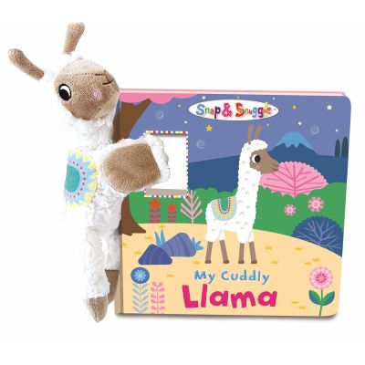 Lama mea dragalasa in cutie - animalut de plus si carticica in limba engleza bbww044