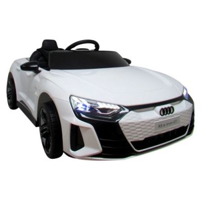 Masinuta electrica cu telecomanda audi e-tron r-sport - alb edeediaudietronalb