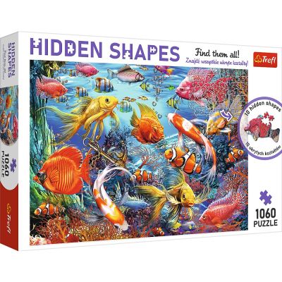 PUZZLE TREFL 1000 FORME ASCUNSE VIATA SUBACVATICA VIV10676