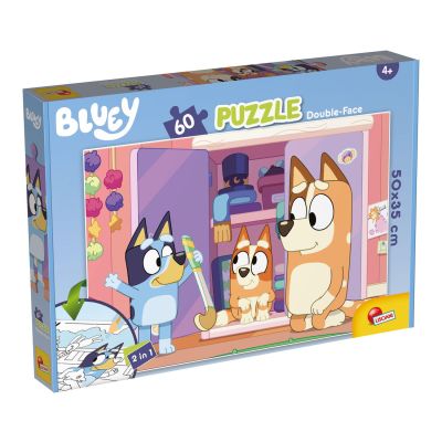 Puzzle de colorat maxi - bluey (60 de piese)