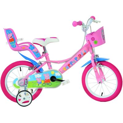 Bicicleta copii dino bikes 16' peppa pig hubdb-164r-pgs
