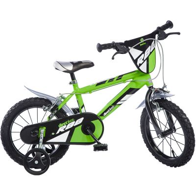 Bicicleta copii dino bikes 16' r88 verde hubdb-416u-r88-gr