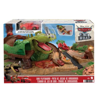 CARS SET DE JOACA DINO SI MASINUTA CAVE FULGER MCQUEEN VIVMTHMD74