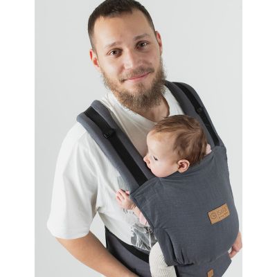 Marsupiu isara quick full buckle v2 graphite linen