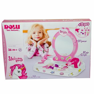 Trusa pentru machiaj - unicorn