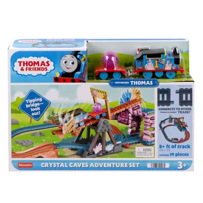 THOMAS SET DE JOACA CRYSTAL CAVES ADVENTURE CU LOCOMOTIVA MOTORIZATA THOMAS VIVMTHMC28