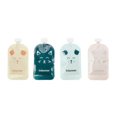 Babymoov - set 20 pungi reutilizabile de hranire isy bbba004550