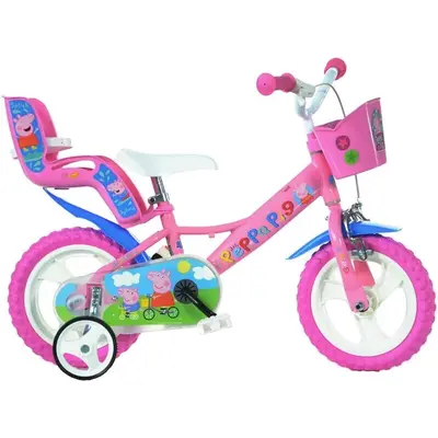 Bicicleta copii 12'' - purcelusa peppa