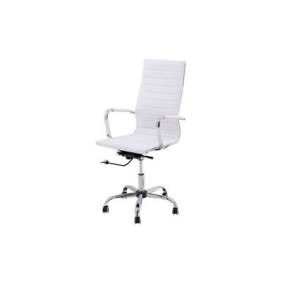 Scaun birou off 802, ergomic, mecanism balans si rotire, baza cromata, 110 kg drm975