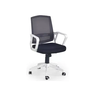 Scaun de birou hm ascot, mesh, cadru polipropilena, mecanism balansare, 100 kg, negru drm2868