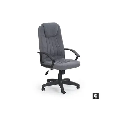 Scaun birou hm rino, ergonomic, stofa, inaltime reglabila, mecanism balansare, 100 kg, 122x61x40 cm, gri drm2097