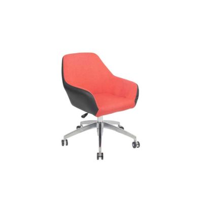 Scaun directorial gn63, piele ecologica/stofa, rotativ, baza metalica, inaltime reglabila, 100 kg drm3161