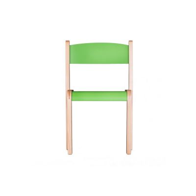 Scaun lemn gradinita bambi, h31, verde drm10077