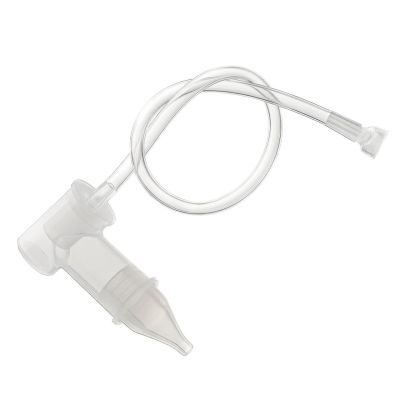 Aspirator nazal bebelusi, cu aspirare bucala, varf din silicon moale, sterilizabil la abur, cutie depozitare si 4 filtre, Reer 79139