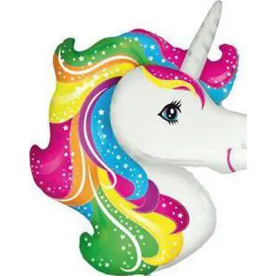 Balon din folie unicorn colorat Luz 62cm JUBHB-901774