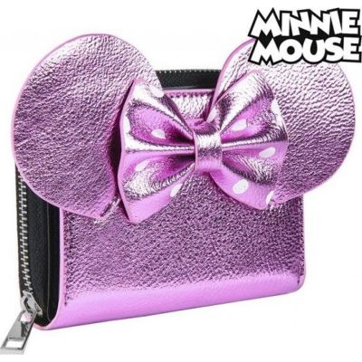 Portmoneu Minnie Mouse Roz metalizat 70688 JUBBG-S0720009
