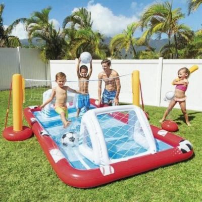Set gonflabil de joaca pentru copii la balaceala Intex 470L - 325x267x102cm JUBBG-S2416449