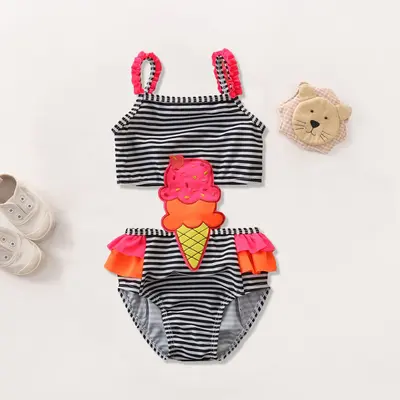 Costum de baie decupat Inghetata (Marime: 110) JEMdrl47b2m3