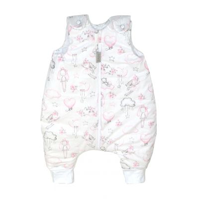 Sac De Dormit Cu Picioare, Bumbac 2.5 Tog, Dolly Doll Roz, S, 6-24 Luni Pjb84745