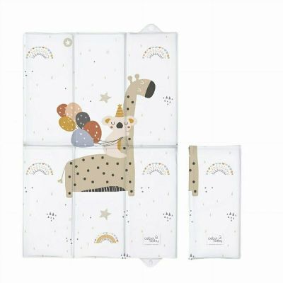 Ceba Baby - Saltea de infasat, Pliabila, 60 x 40 cm, Giraffe BYNW-305-000-637