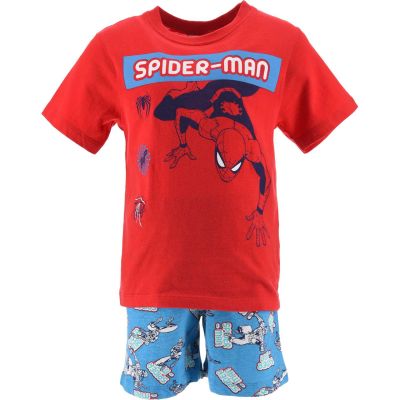 Pijamale baieti Spider-Man SunCity EV2019 BBJEV2019_Rosu_8 ani (128 cm)