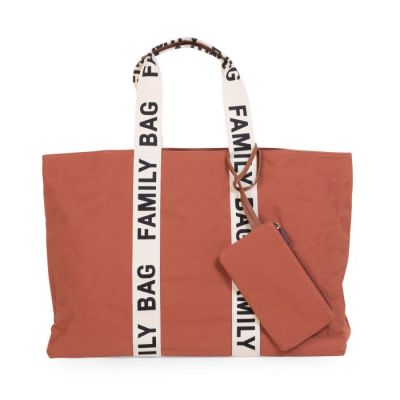 Geanta Childhome Family Bag Signature Ruginiu ERFCH-CWFBSCRU