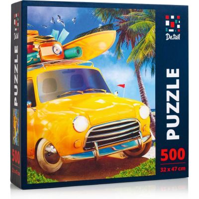 Puzzle Bright summer, 32x47 cm, 500 piese De.tail DT500-02 BBJDT500-02_Initiala