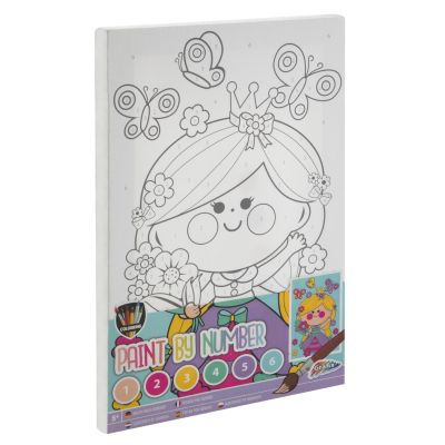 Tablou pictez pe numere - printesa